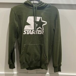 STARTER Green Pullover Hoodie